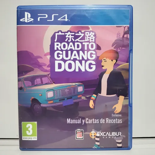 Jogo Road to Guangdong PS4 Original Raro Completo Europeu Mídia Física CIB Seminovo