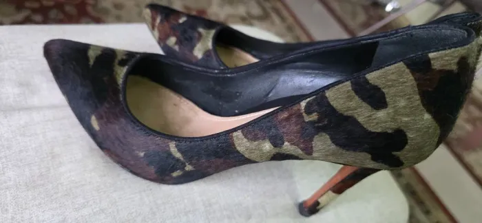 Sapato scarpin Schutz , camuflado,num 37