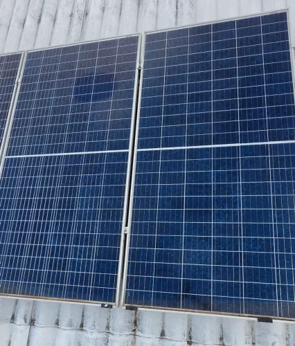 2 placas de geração solar 340w