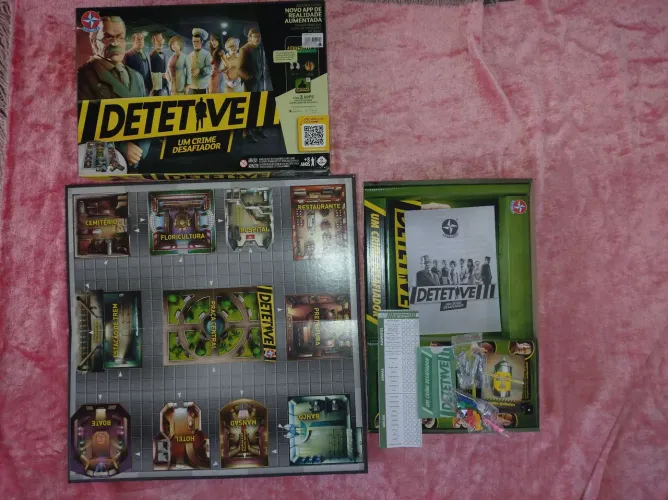 Jogo Detetive Estrela Peças em metal