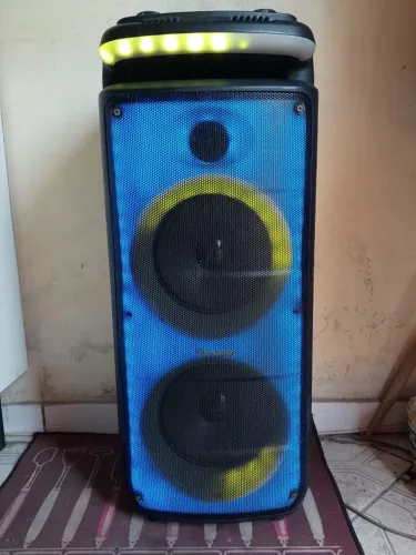 Caixa de Som TRC X1300 - COM DEFEITO NA PLACA DE MÍDIA (RÁDIO FUNCIONA NORMALMENTE)