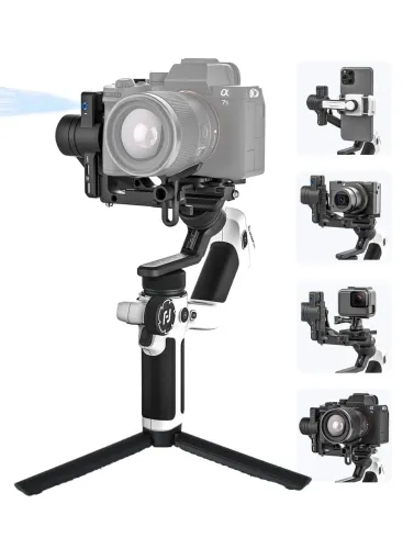 Gimbal Estabilizador FeiyuTech Scorp Mini 2 (Branco) - Com Inteligência Artificial
