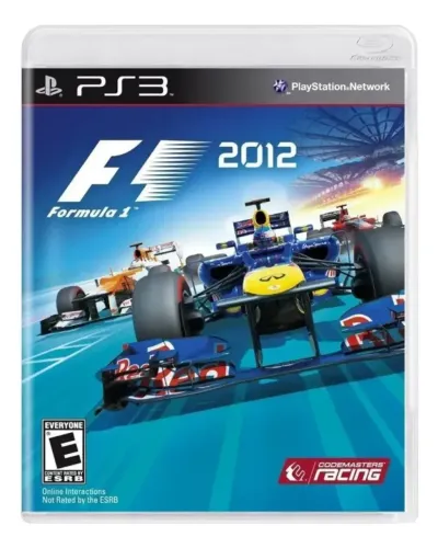 Jogo F1 2012 Formula 1 Ps3 Midia Fisica