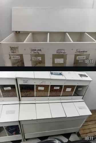 Expositores de pet mais balança