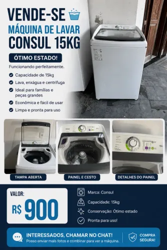 Máquina de lavar