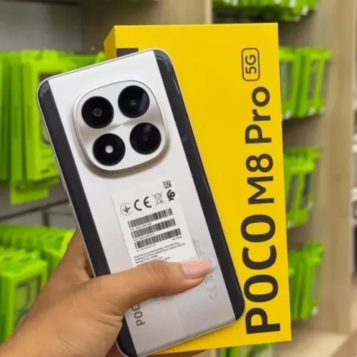 Poco M8 PRO 5G NFC 8ram 256gb Prata