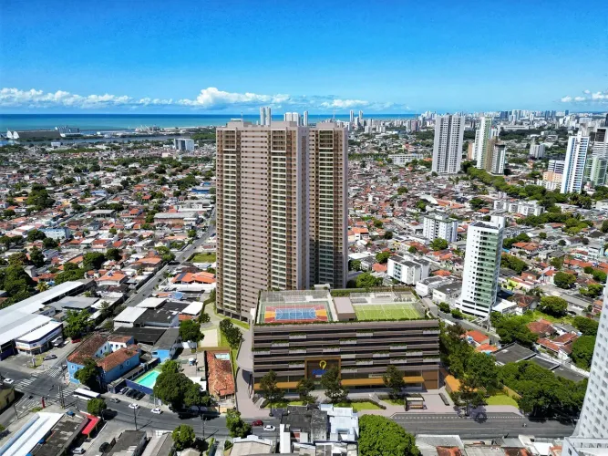 EO- Edf. Belém Boulevard | 3 quartos na Estrada de Belém | Varanda goumert| Lazer completo