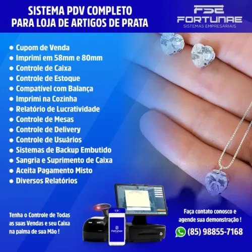SISTEMA COMPLETO PARA SUA REVENDA DE JOIAS, SEMI JOIAS E ACESSORIOS