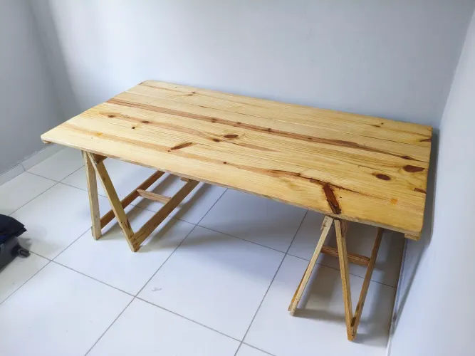 Mesa de palete - computador