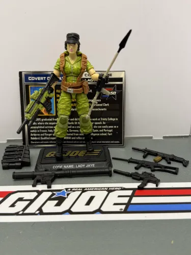 Gi Joe 50th Lady Jaye v11 - 2014 - Comandos em ação
