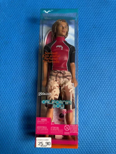 Boneco Blaine California Boy Barbie Mattel 2004 - Lacrado Na Caixa Raro