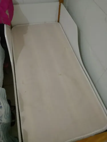 Cama criança mais penteadeira e mesinha rosa infantil