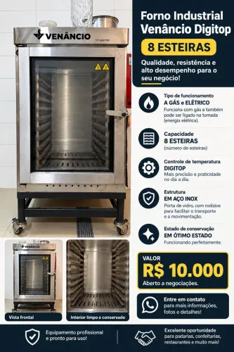 FORNO INDUSTRIAL VENANCIO