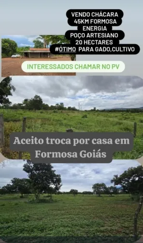 Vendo 5 hectares terra boa e produtiva próximo de Formosa
