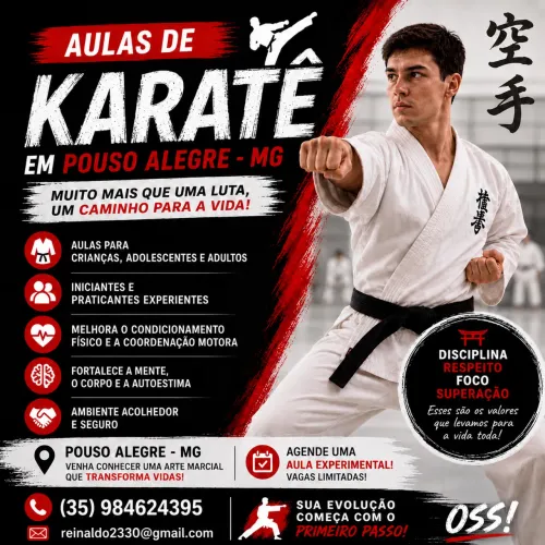Aulas de Karatê 
