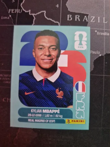 Figurinha mbappe