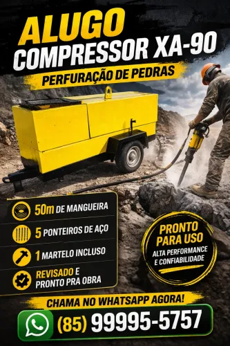 Compressor de Ar XA-90 Atlas 