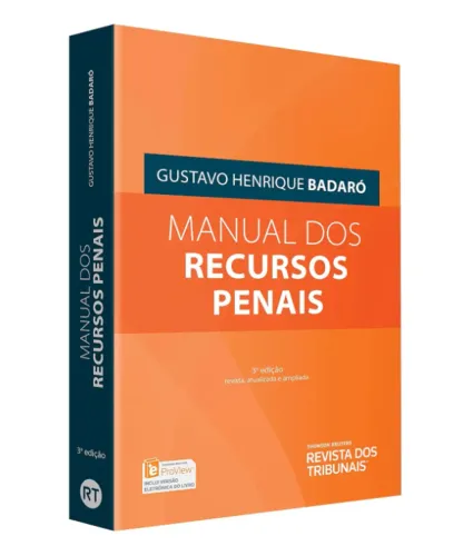 Livro de Recursos Penais do Prof. Badaró
