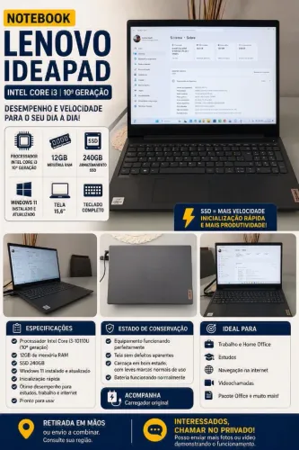 Notebook Lenovo IdeaPad V15 G1