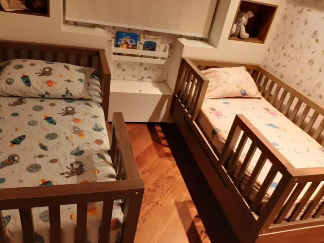 Camas de transição para gêmeos