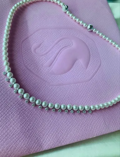 Colar swarovski 