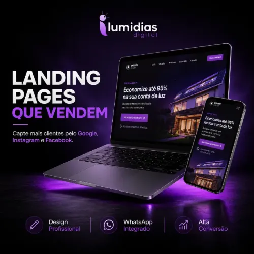 Landing Page Profissional para sua Empresa