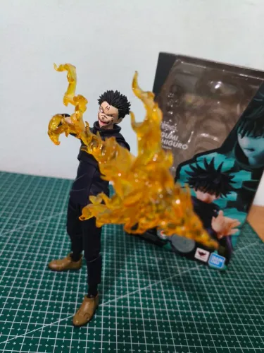 Meguna Sh Figuarts Custom Jujutsu Kaisen Sh Figuarts Bandai Action figure Com fuga + Head 
