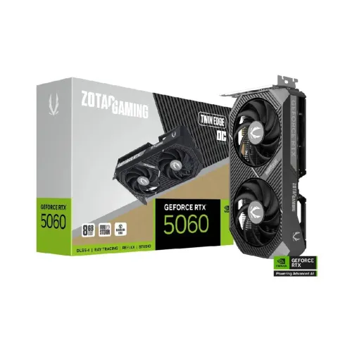 PLACA DE VÍDEO RTX 5060 ZOTAC GAMING TWIN EDGE OC