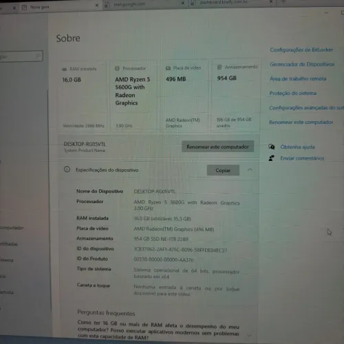 Pc gamer - VENDO OU TROCO POR PS5