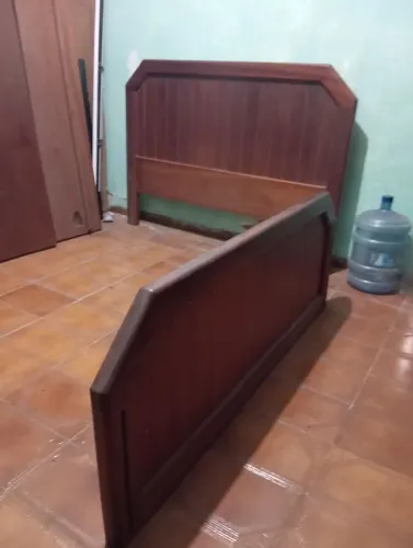 Cama rústica madeira maciça