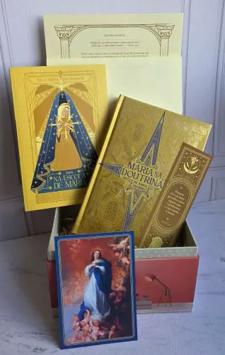 Box Maria na Doutrina. Minha Biblioteca Católica. 