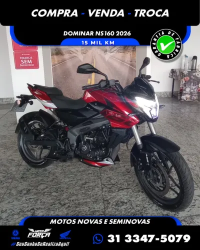 Bajaj Dominar 160 ABS UnicoDono Garantia de Fabrica