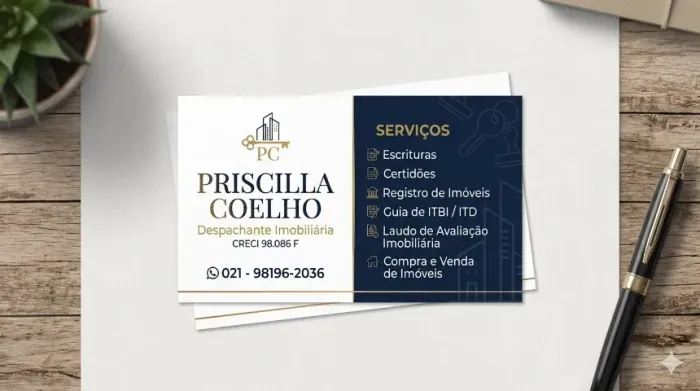 DESPACHANTE IMOBILIÁRIA