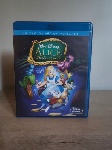 Alice in Wonderland BLU-RAY DISNEY Edição de aniversário 