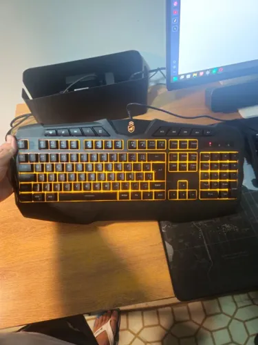 Teclado Gamer Gorila Gamer Tech Fury - Anti-Ghosting + Backlight