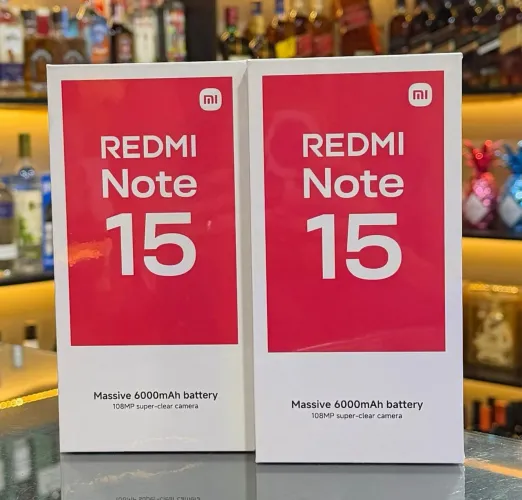 XIAOMI REDMI NOTE 15 256/8GB NOVO LACRADO | GARANTIA