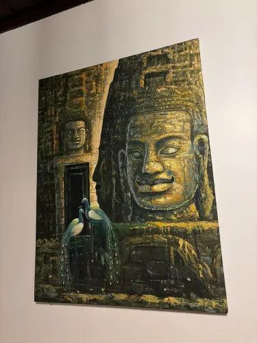 Quadro Camboja Importado