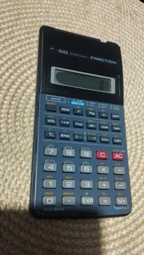 Calculadora Científica Casio Fx-82 Super Fraction R$:100 REAIS