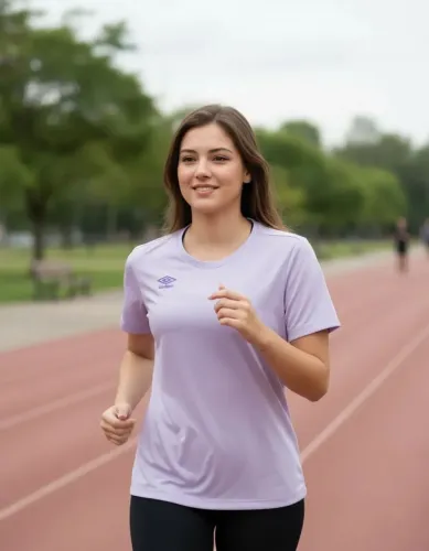Camisa umbro Feminina babylook esportiva