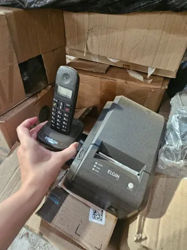Impressora Térmica Elgin + Telefone Sem fio