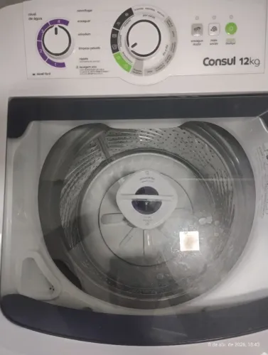 Lavadora Consul 12kg  NOVA