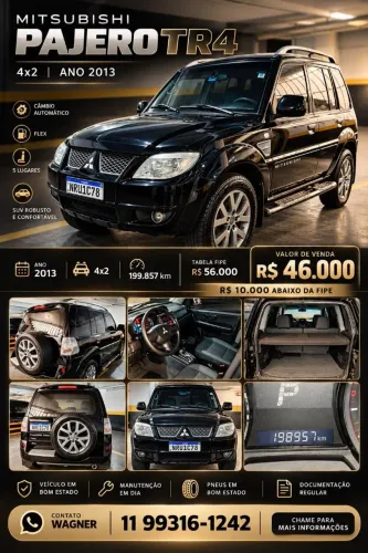 Mitsubishi Pajero TR4 2.0 Flex 16V 4X2 Aut. 2013