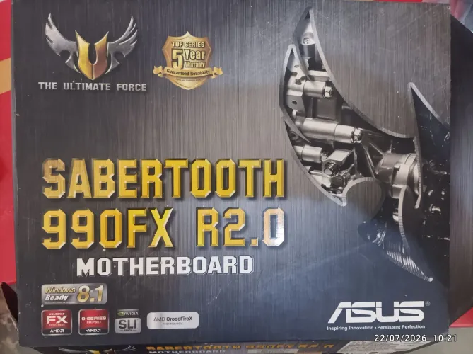 Placa mãe com defeito dois processador FX 8 g ram