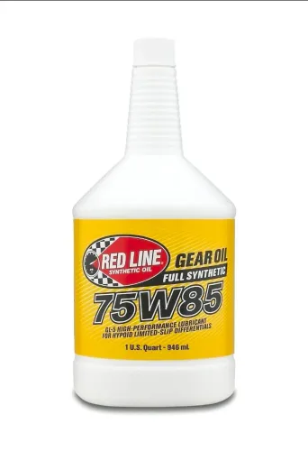 ÓLEO DE ENGRENAGEM RED LINE 75W85 GL5 1QT- 50104 - 2 Unidades