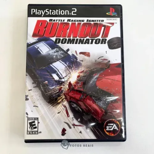 JOGO BURNOUT DOMINATOR SEMINOVO - PS2