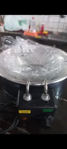 Fritadeira elétrica de 5 litros nova