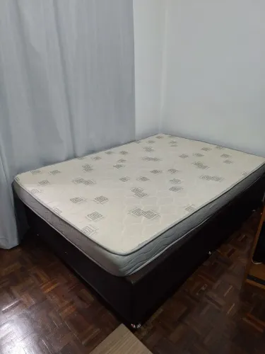 Cama Box Viúva + Colchão Ortobom Light D23