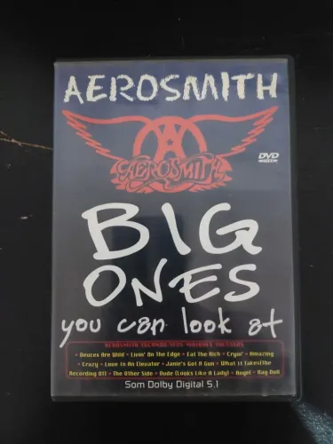 DVD Aerosmith - Big Ones You Can Look At (Original / Excelente Estado)<br>