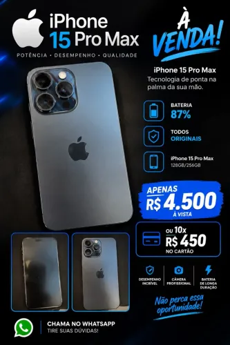 iPhone 15 pro Max 256G