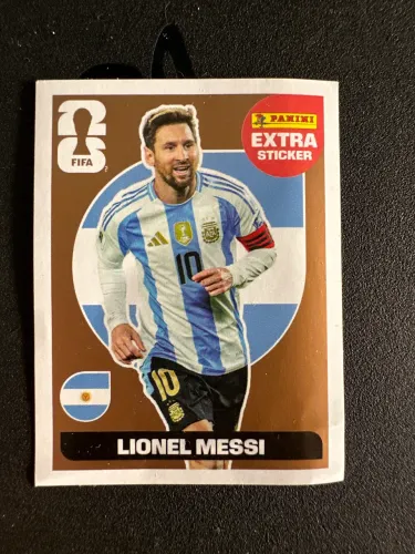 Figurinha do messi